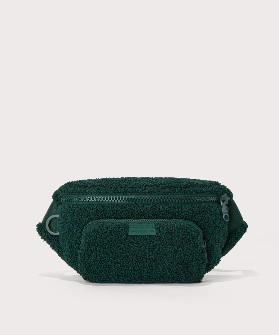 Jax Large Fanny Pack in Cypress Shearling