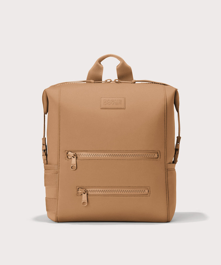 Indi Diaper Backpack in Camel, Large