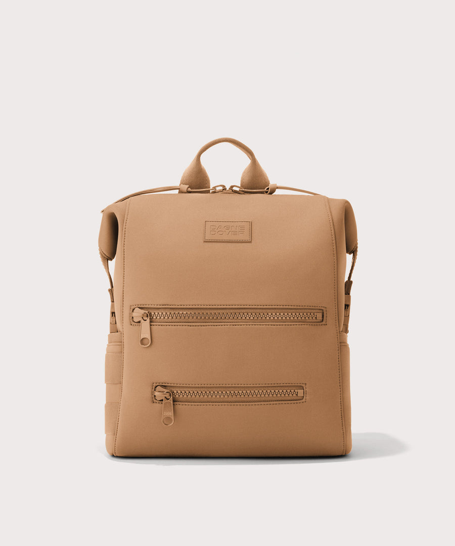Indi Diaper Backpack in Camel, Medium