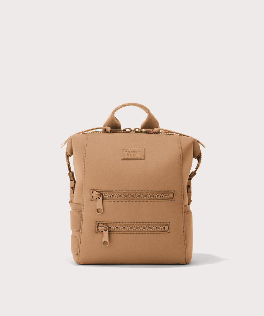 Indi Diaper Backpack in Camel, Small