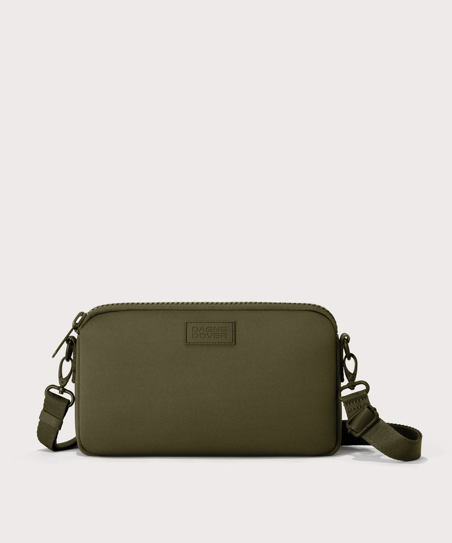 Nora Shoulder Bag in Dark Moss