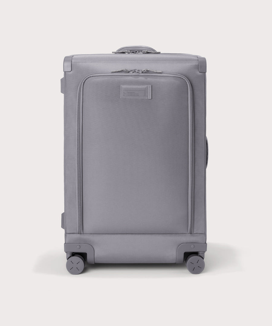 Sydney Checked Luggage in Ash, Larger - 28.5 inch